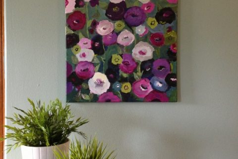 My DIY artwork house tour.