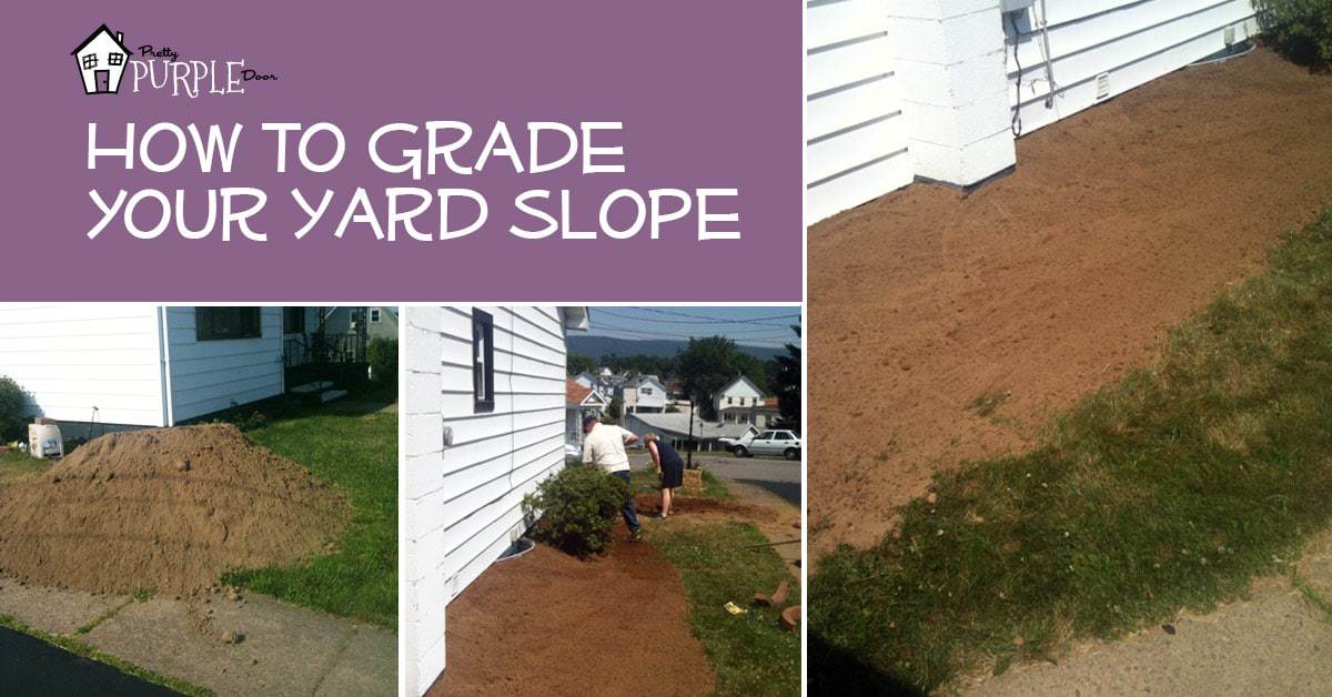 Yard Grading 101: How to grade a yard for proper drainage ...