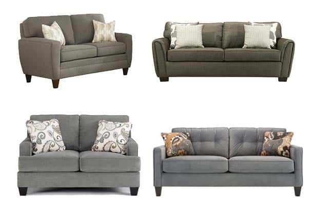 neutral grey couches