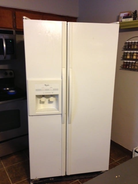 LEFT & FOUND  Fridge makeover, Chalkboard fridge, Chalkboard