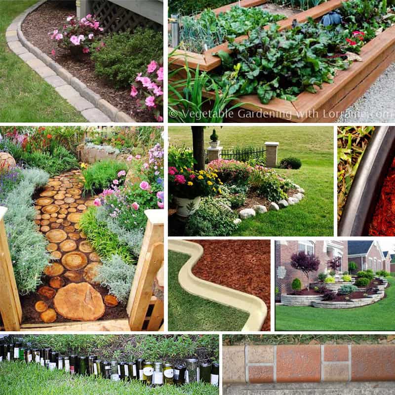 Stone Edging as a Landscape Border | Pretty Purple Door