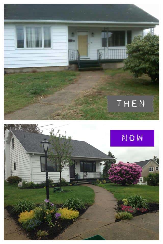 curb appeal before and after photos