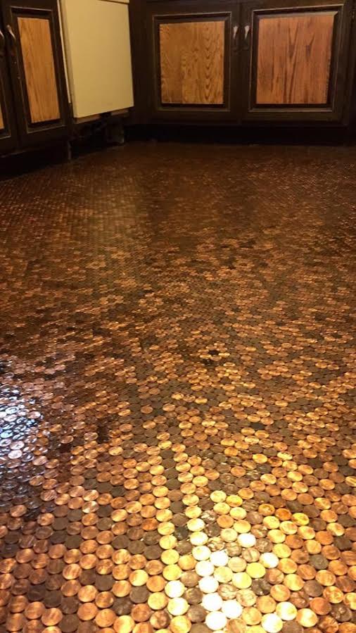 Danielle's Penny Floor