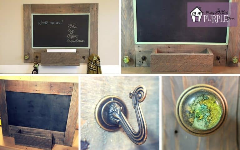 How to Make a Rustic DIY Command Center
