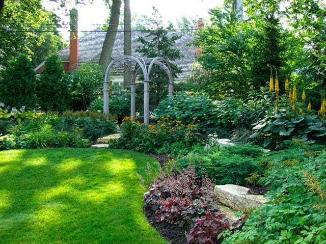 Landscape layering - Gilded Mint