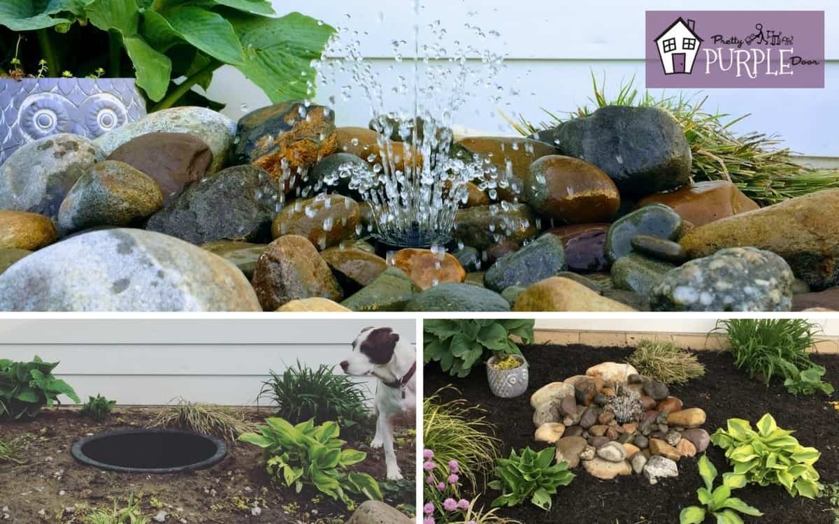 One of the Easiest (and coolest) DIY water features