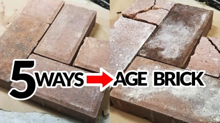 Non-Cheesy Faux Aged Brick – How To Make New Bricks Look Old