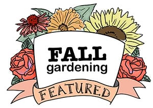 floral graphic for featured gardening articles