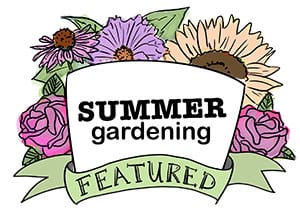 floral graphic for featured gardening articles