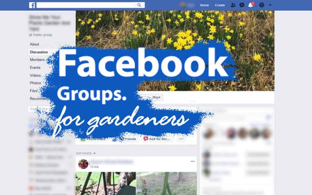 Facebook gardening groups