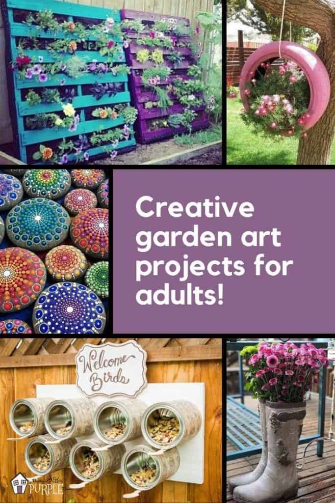garden art projects for adults