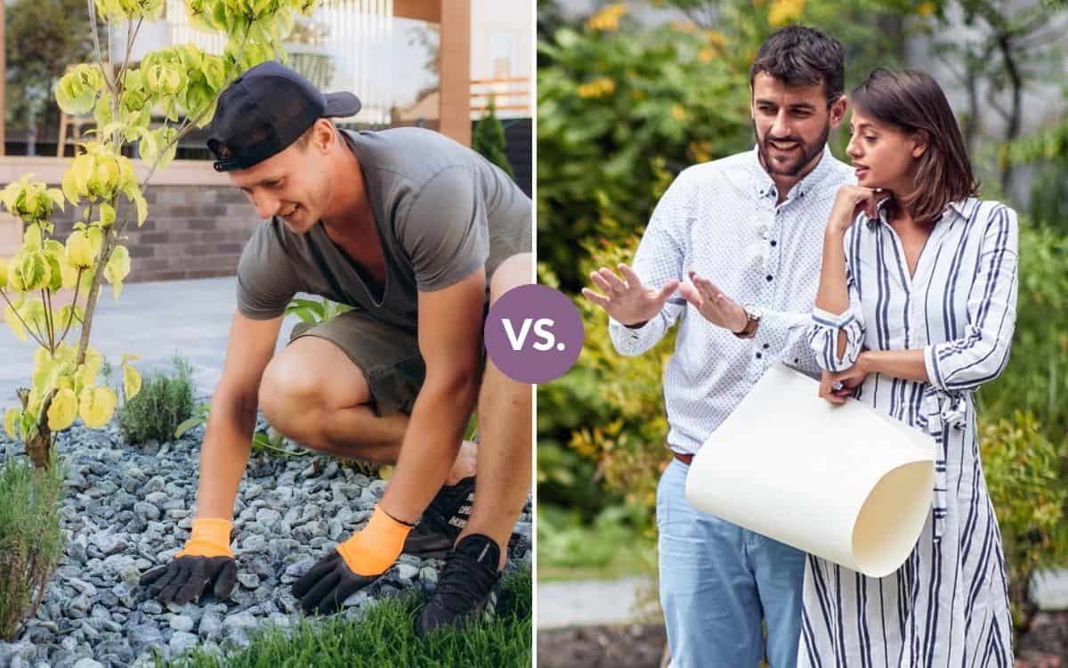 Landscaper vs. Landscape Designer
