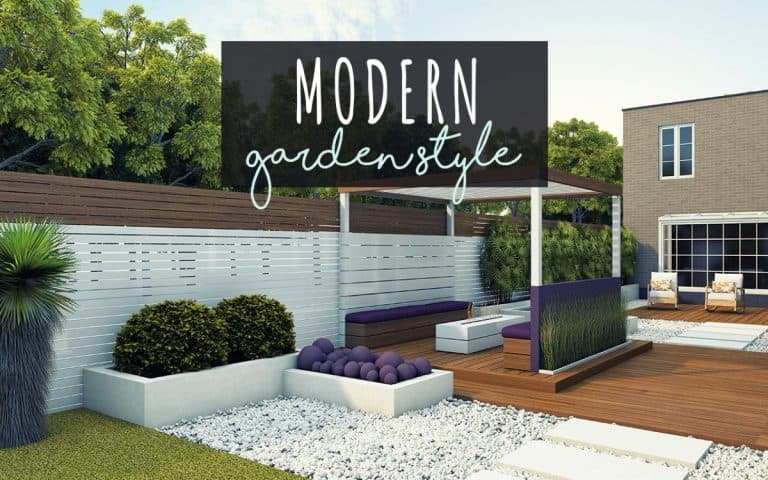 Modern Garden Style: How to Design a Minimalistic Contemporary Garden (Complete Guide)