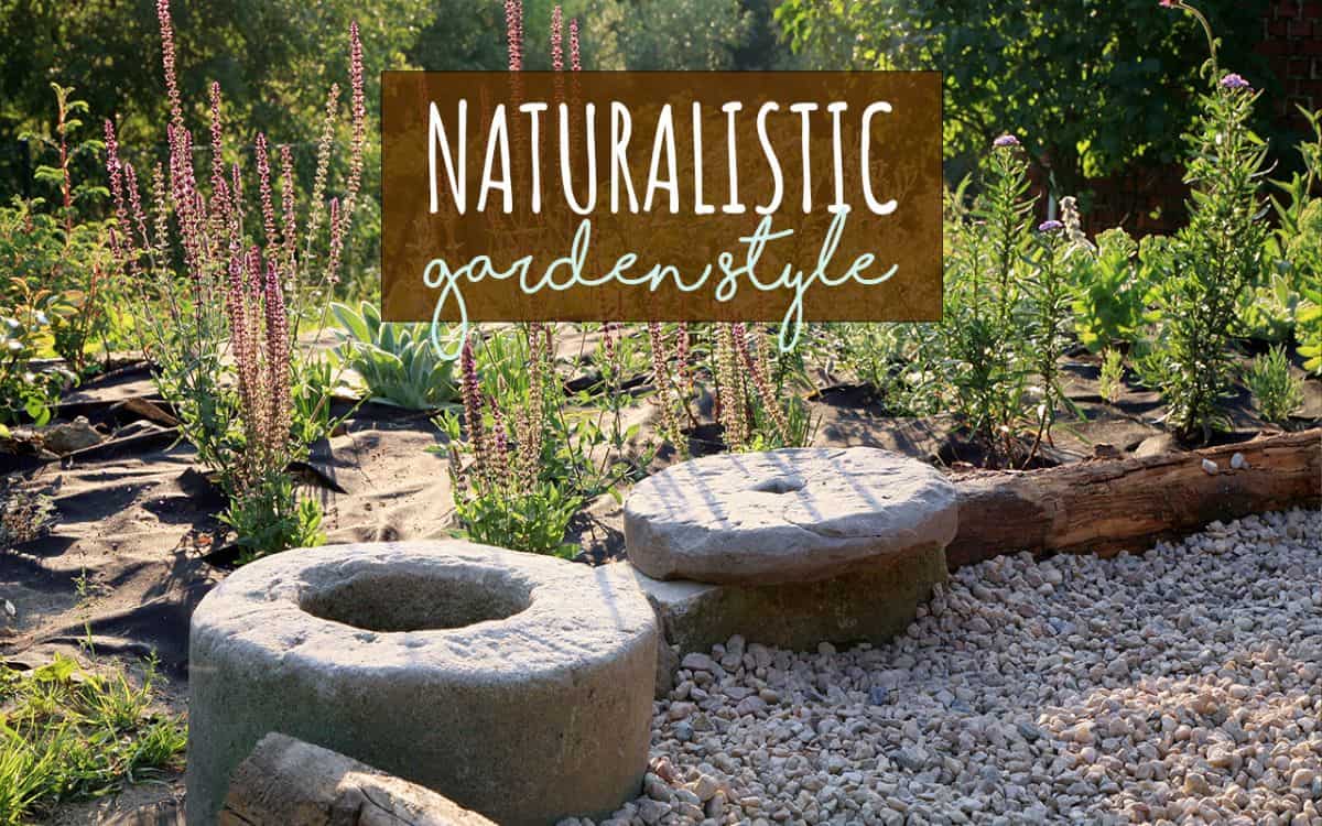 Naturalistic garden style