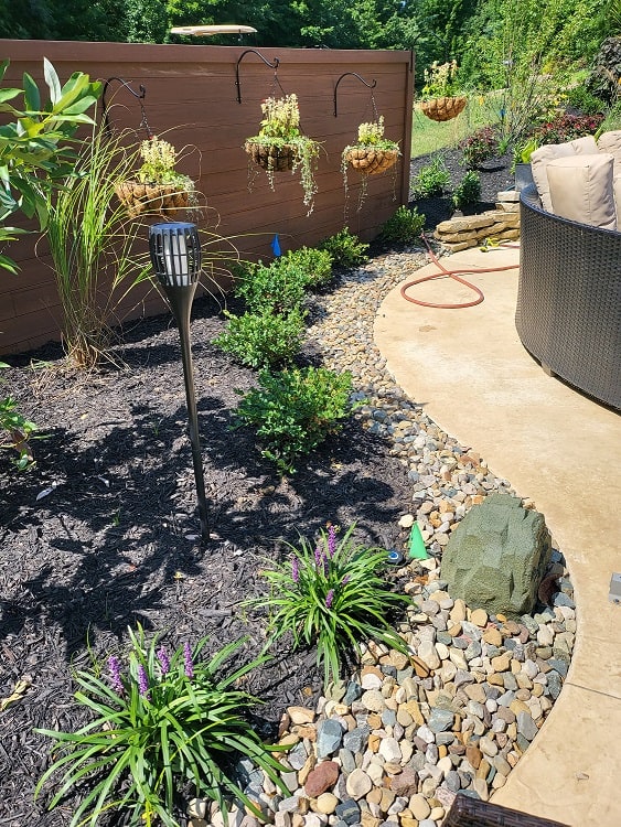 marte's pool garden from the last designer