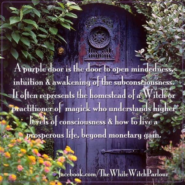 Purple Door - Homestead of a Witch