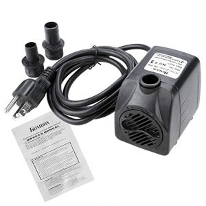 Submersible fountain pump